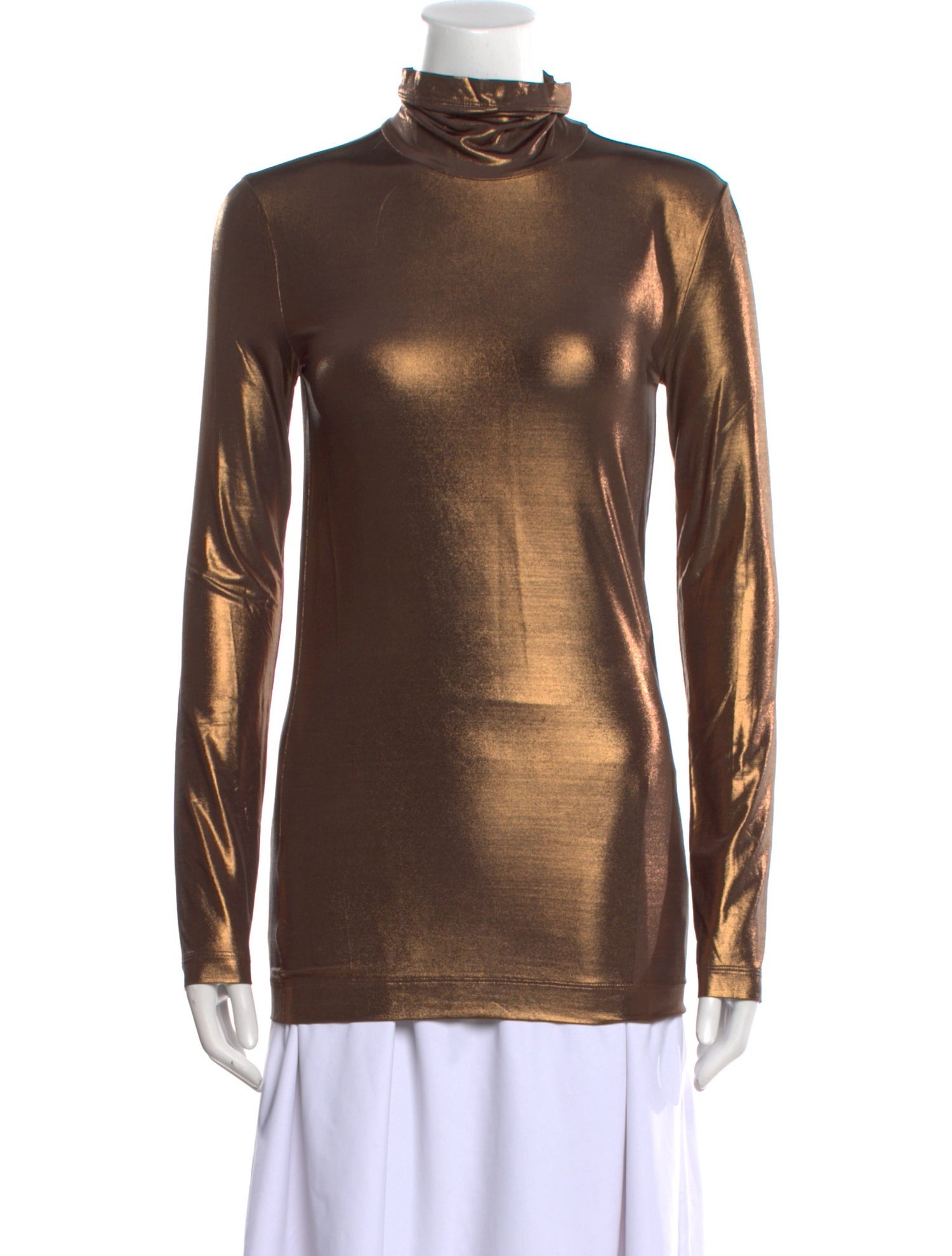 Brunello Cucinelli Turtleneck Long Sleeve Top