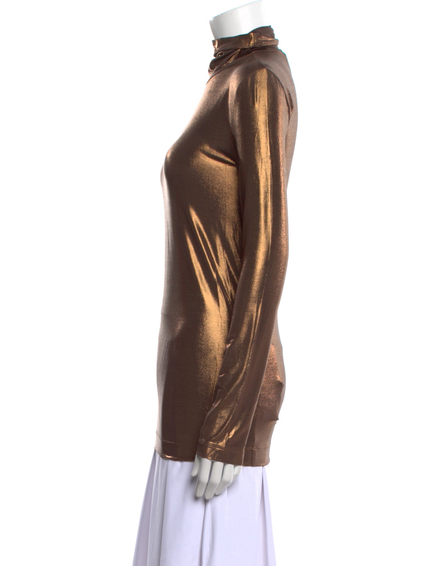 Brunello Cucinelli Turtleneck Long Sleeve Top