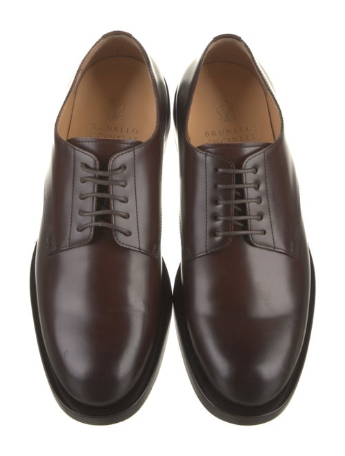 Brunello Cucinelli Leather Derby Shoes