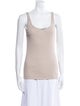 Brunello Cucinelli Scoop Neck Sleeveless Top
