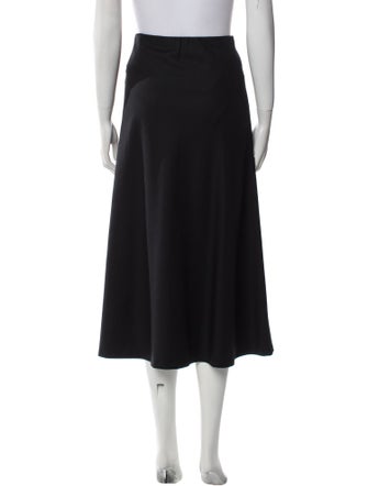 Brunello Cucinelli Wool Midi Length Skirt