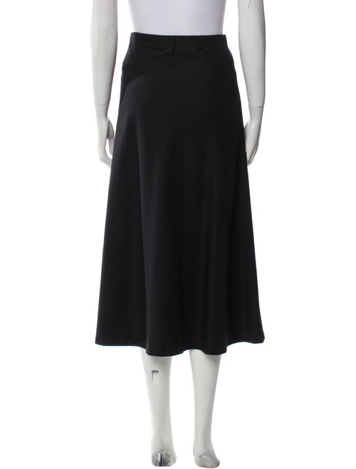 Brunello Cucinelli Wool Midi Length Skirt