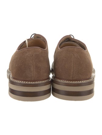 Brunello Cucinelli Suede Dress Loafers