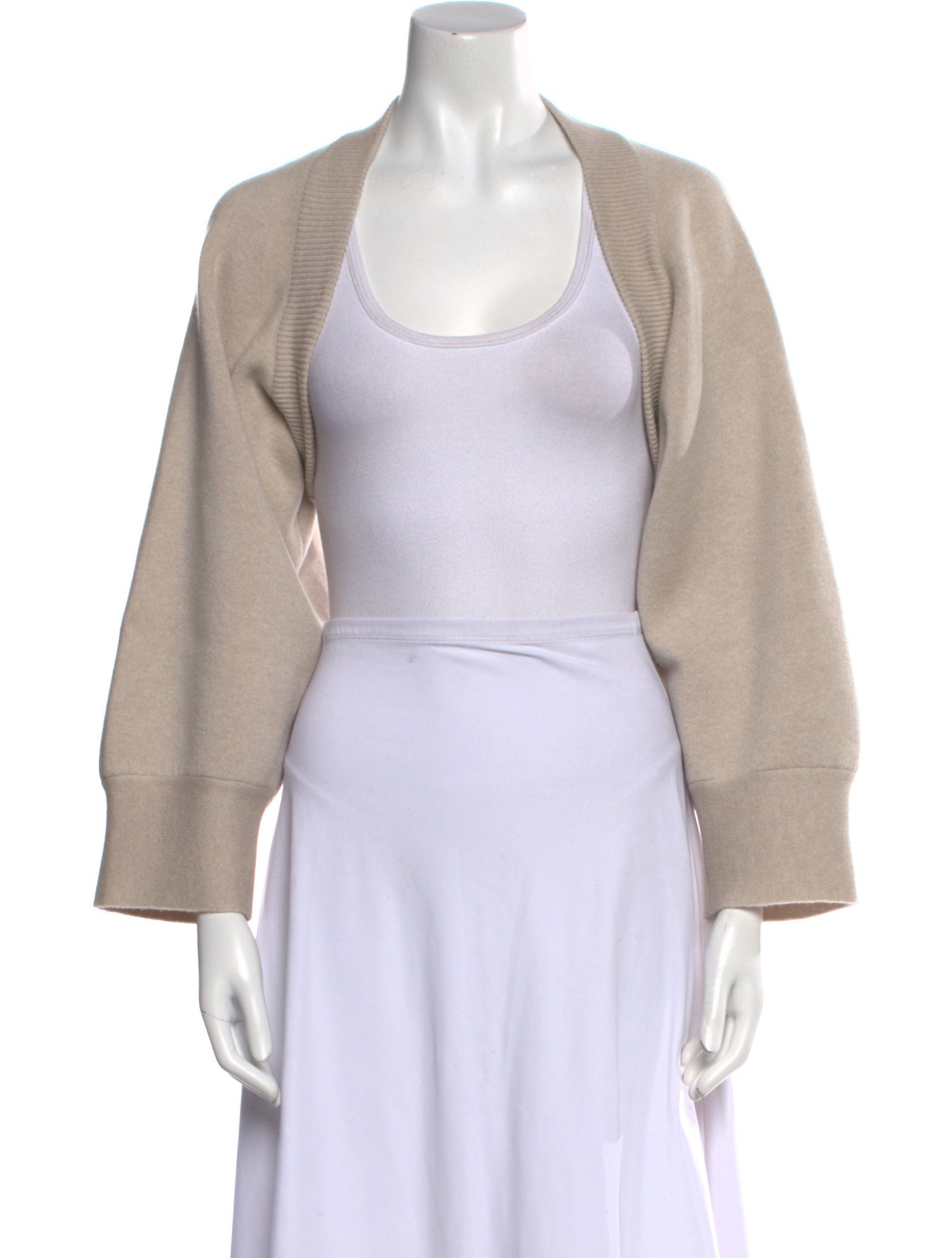 Brunello Cucinelli Cashmere Open Front Sweater