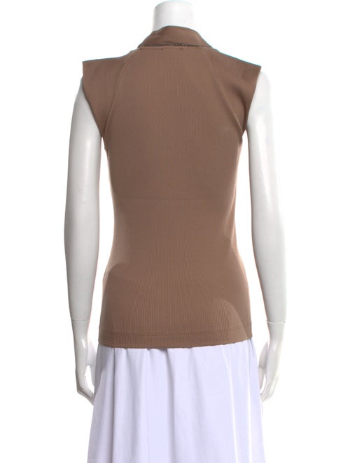 Brunello Cucinelli V-Neck Sleeveless Top