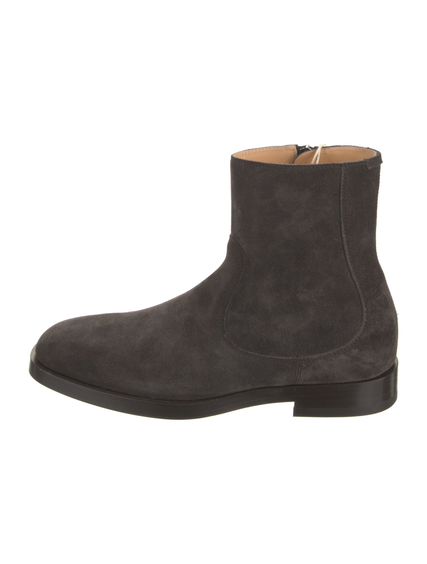 Brunello Cucinelli Suede Leather Trim Embellishment Boots