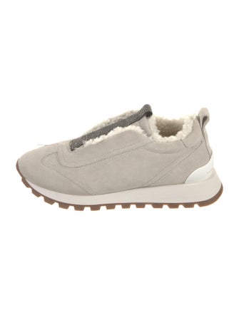 Brunello Cucinelli Suede Sneakers