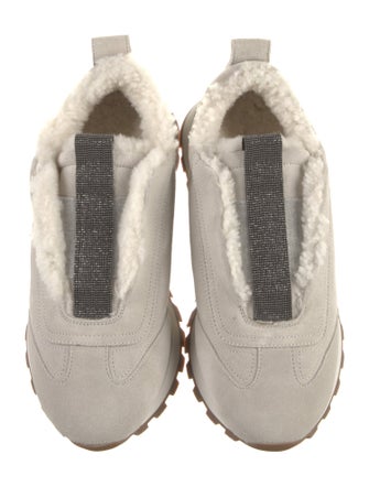 Brunello Cucinelli Suede Sneakers