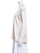 Brunello Cucinelli Satin Bateau Neckline Blouse