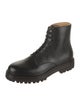 Brunello Cucinelli Leather Combat Boots