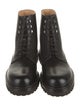 Brunello Cucinelli Leather Combat Boots