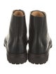 Brunello Cucinelli Leather Combat Boots