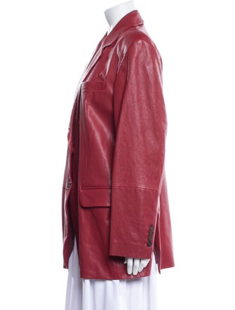 Brunello Cucinelli Leather Blazer