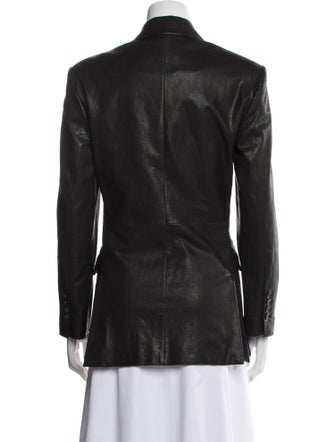 Brunello Cucinelli Leather Blazer