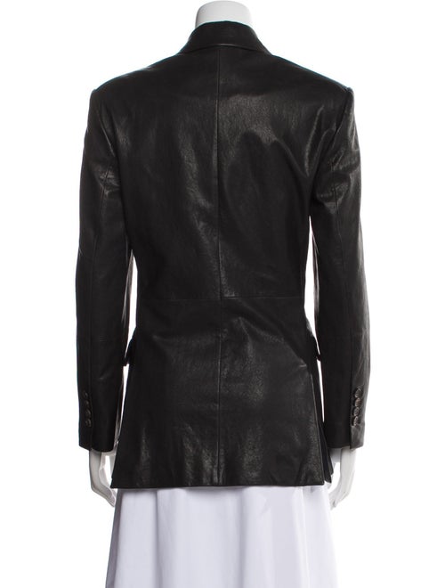 Brunello Cucinelli Leather Blazer