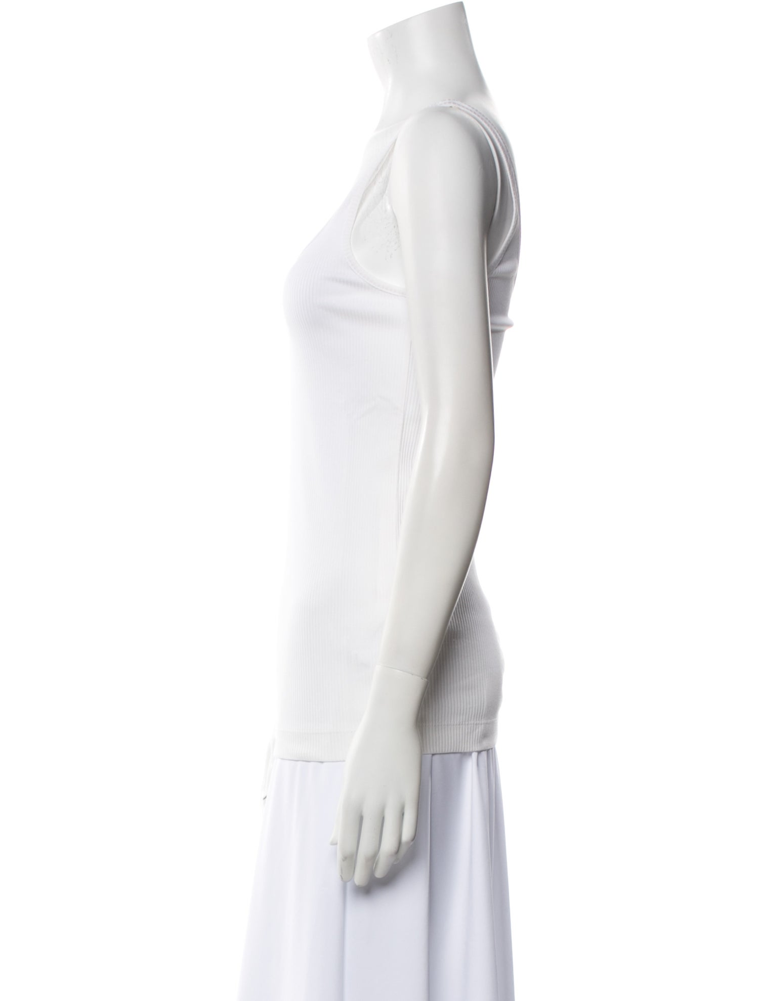 Brunello Cucinelli Scoop Neck Sleeveless Top