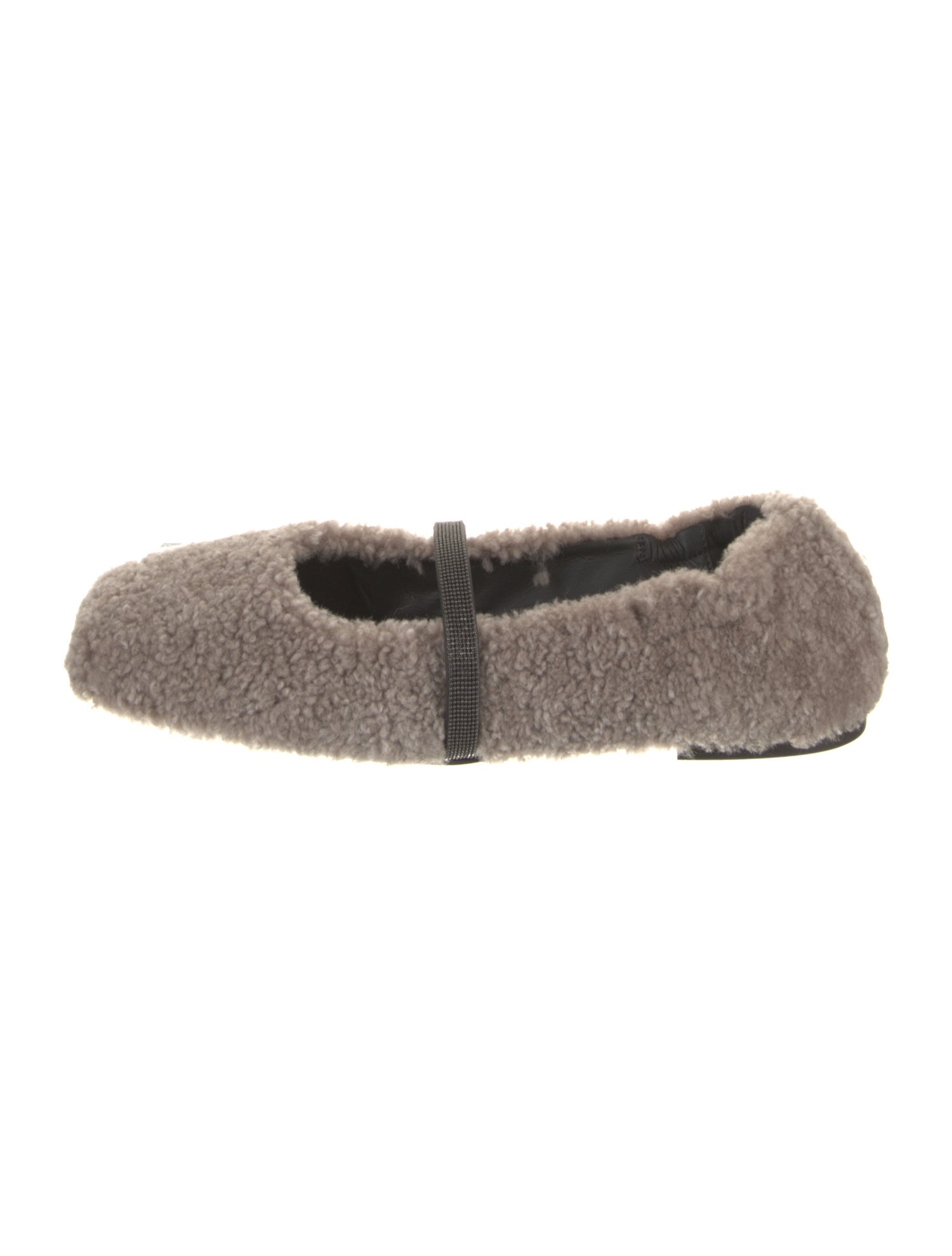 Brunello Cucinelli Shearling Flats
