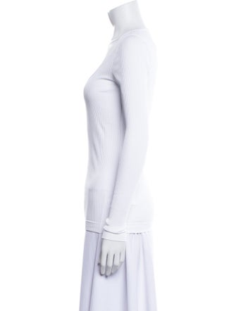 Brunello Cucinelli Scoop Neck Long Sleeve Top