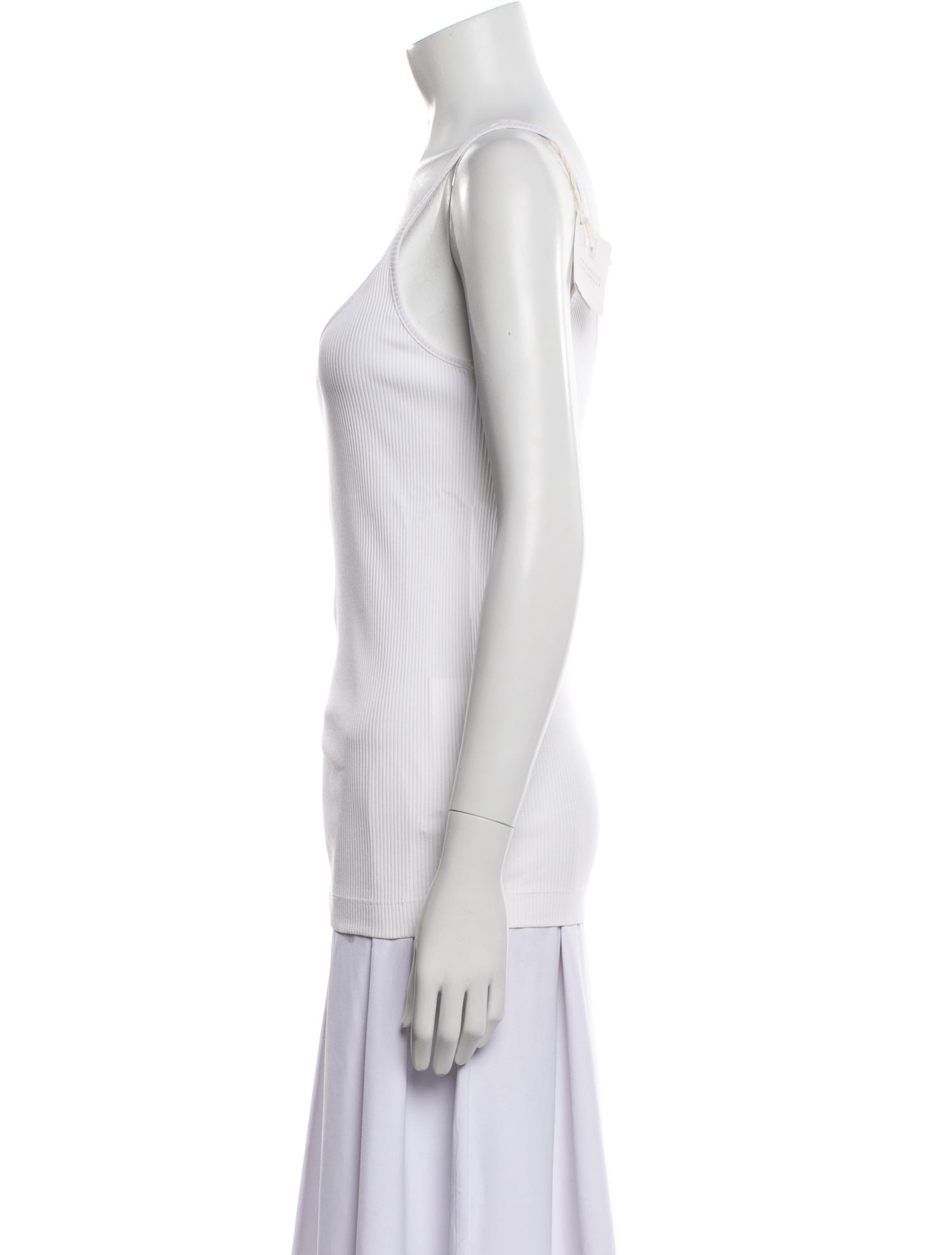 Brunello Cucinelli Scoop Neck Sleeveless Top