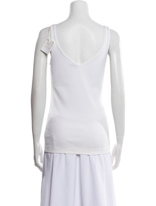 Brunello Cucinelli Scoop Neck Sleeveless Top