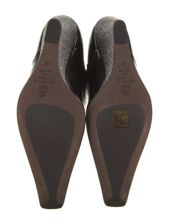 Brunello Cucinelli Leather Studded Accents Boots