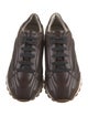 Brunello Cucinelli Leather Beaded Accents Sneakers