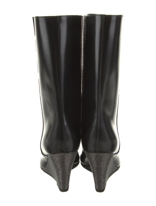 Brunello Cucinelli Leather Studded Accents Boots