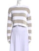 Brunello Cucinelli Striped Crew Neck Sweater
