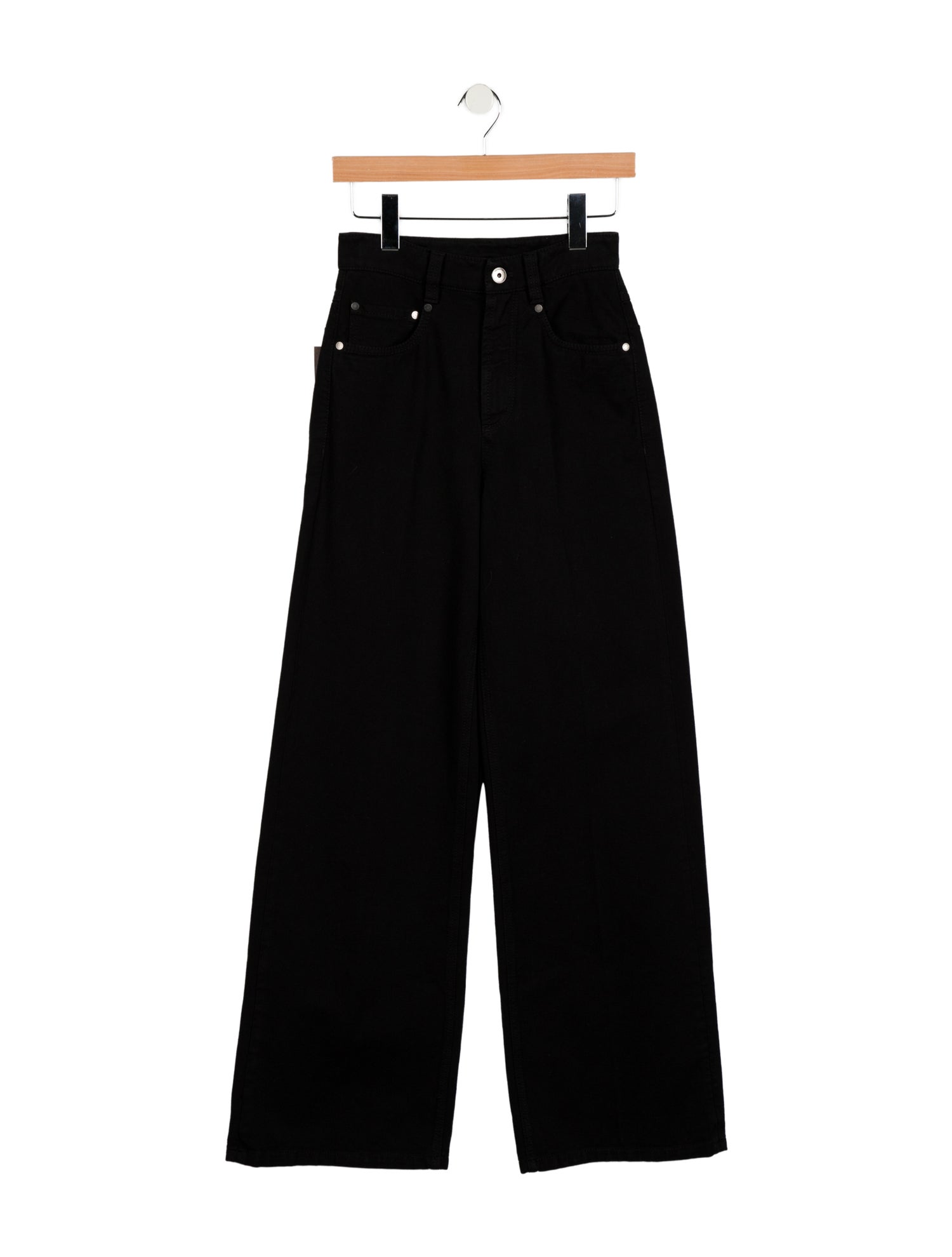 Brunello Cucinelli High-Rise Wide Leg Jeans