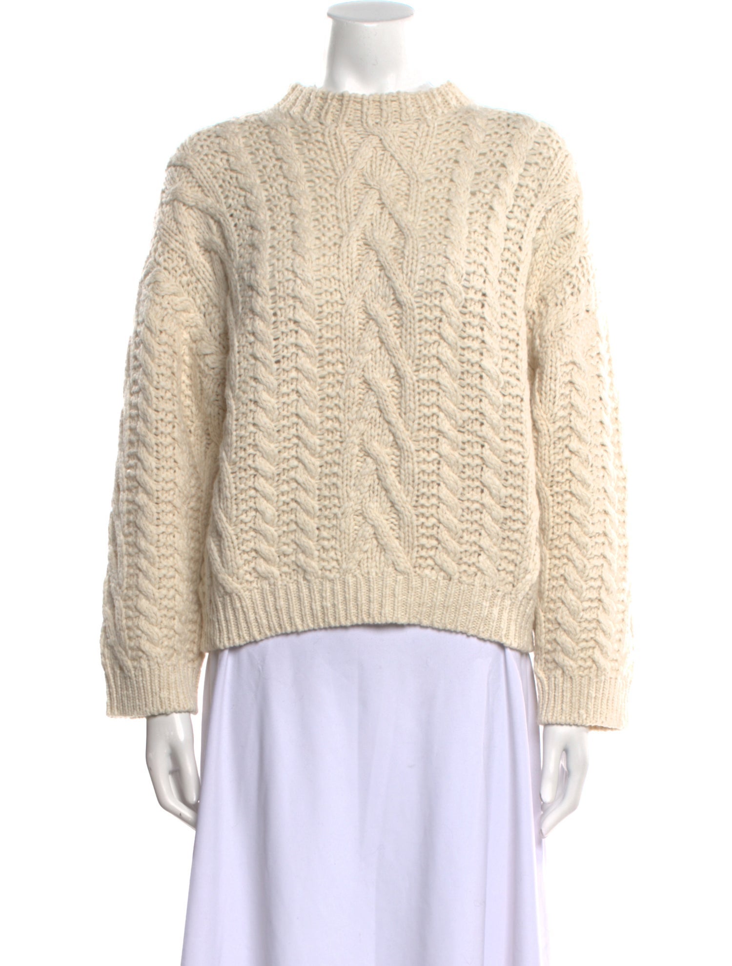 Brunello Cucinelli Wool Mock Neck Sweater