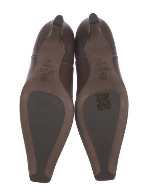 Brunello Cucinelli Leather Chelsea Boots