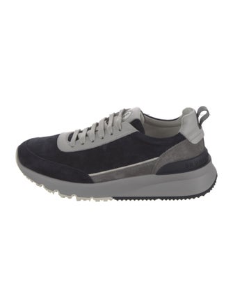 Brunello Cucinelli Suede Athletic Sneakers