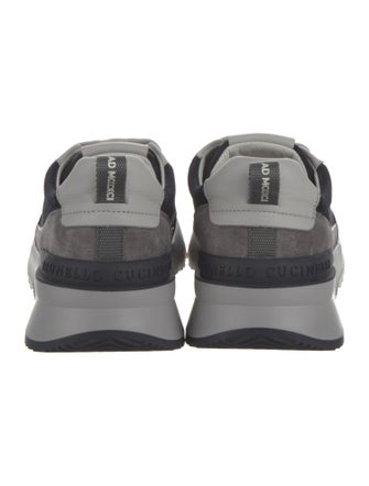 Brunello Cucinelli Suede Athletic Sneakers