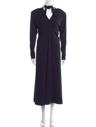 Brunello Cucinelli Virgin Wool Long Dress