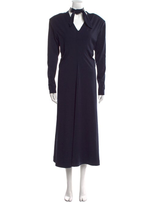 Brunello Cucinelli Virgin Wool Long Dress