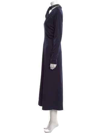 Brunello Cucinelli Virgin Wool Long Dress
