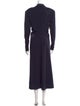 Brunello Cucinelli Virgin Wool Long Dress