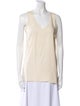 Brunello Cucinelli Scoop Neck Sleeveless Top
