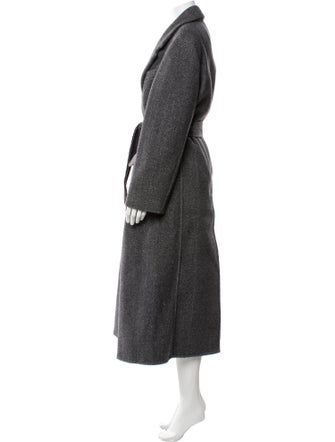 Brunello Cucinelli Virgin Wool Printed Trench Coat