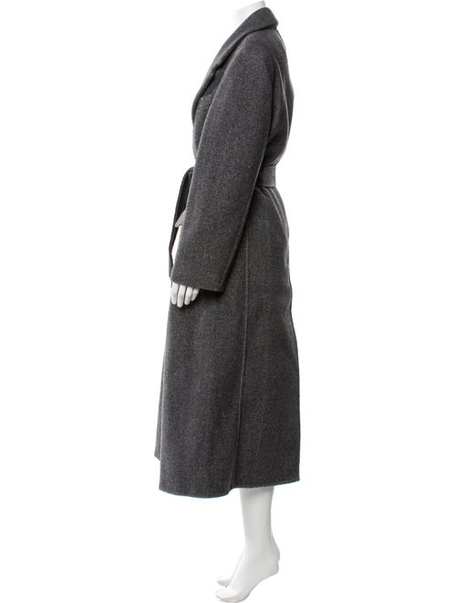 Brunello Cucinelli Virgin Wool Printed Trench Coat