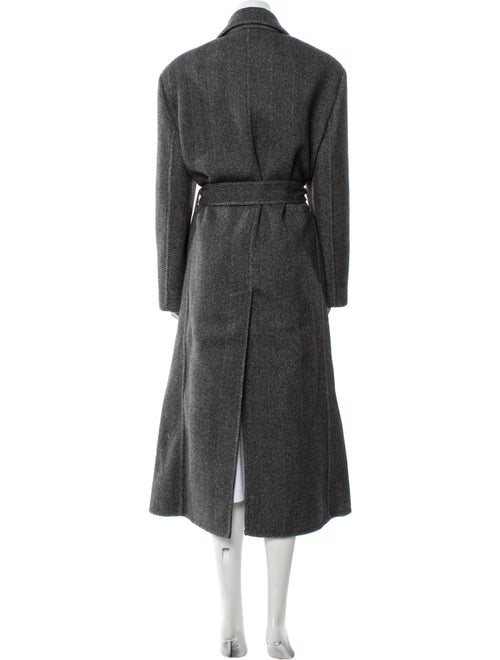 Brunello Cucinelli Virgin Wool Printed Trench Coat