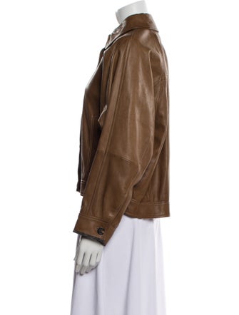 Brunello Cucinelli Leather Jacket