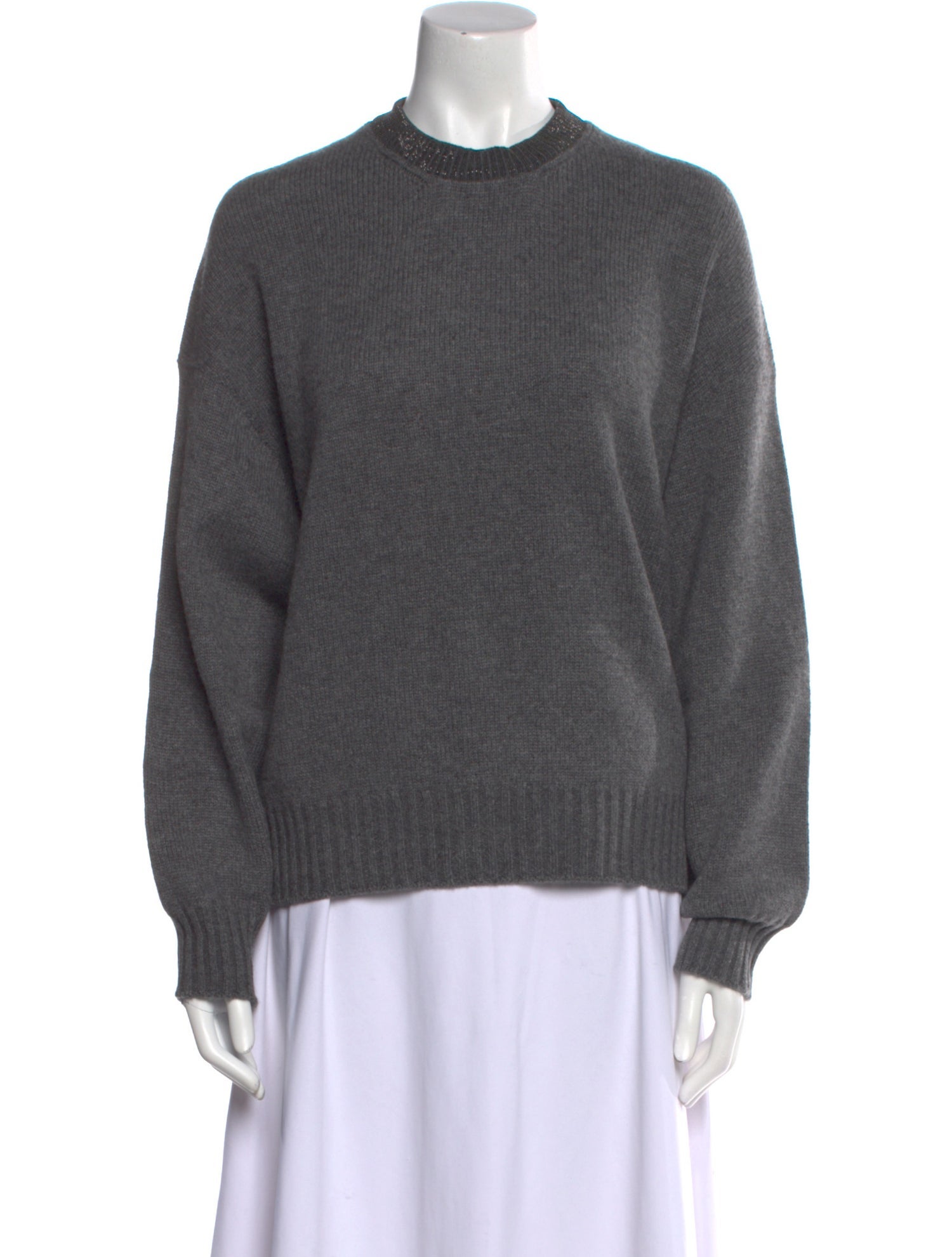Brunello Cucinelli Cashmere Mock Neck Sweater w/ Tags