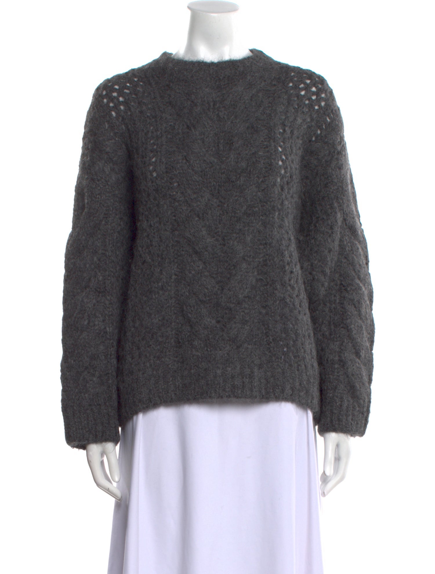 Brunello Cucinelli Alpaca Scoop Neck Sweater