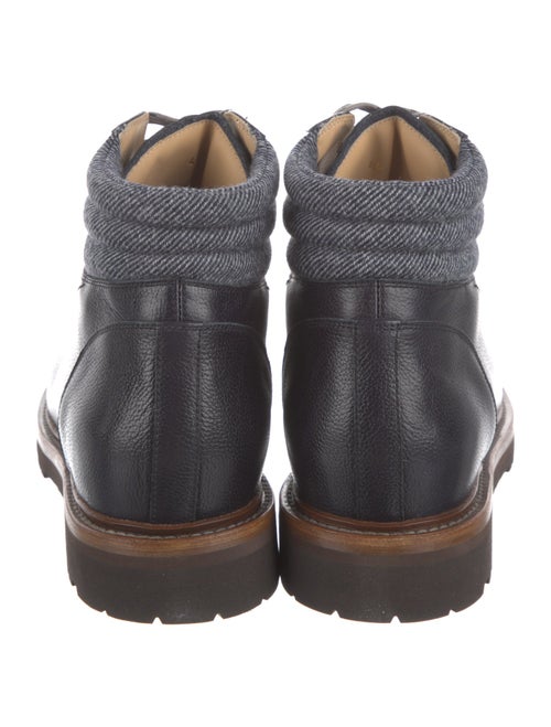 Brunello Cucinelli Leather Hiking Boots