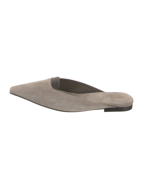 Brunello Cucinelli Suede Mules