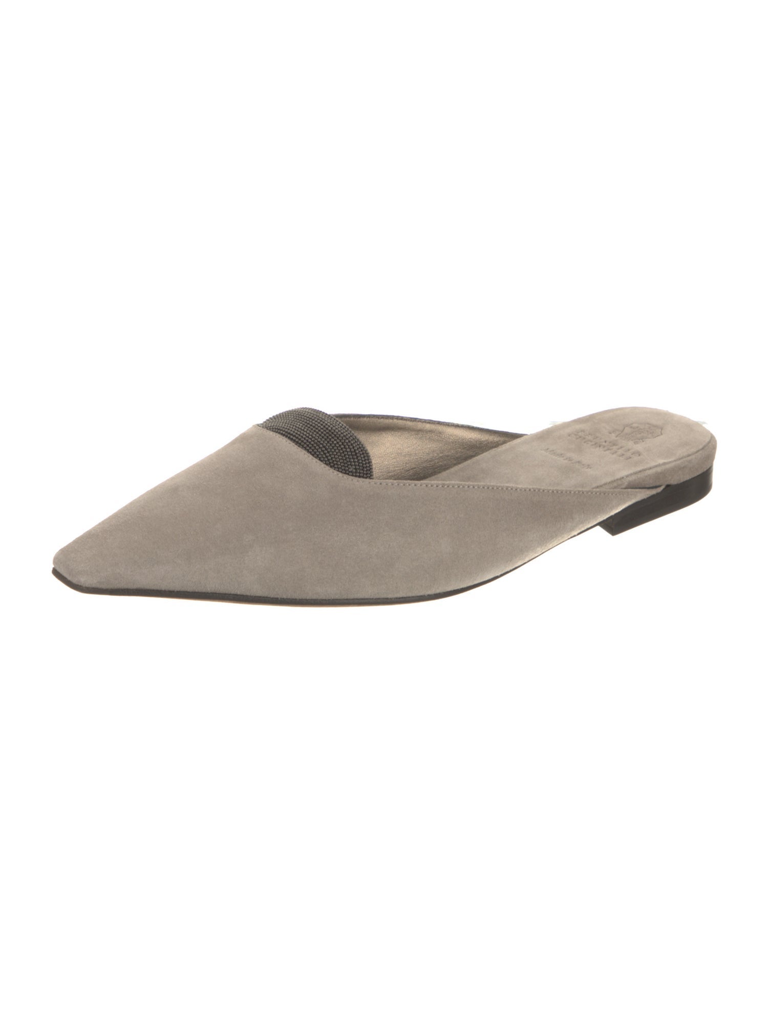 Brunello Cucinelli Suede Mules