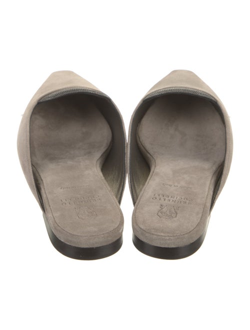Brunello Cucinelli Suede Mules