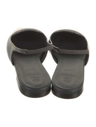 Brunello Cucinelli Leather Slingback Flats