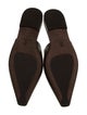 Brunello Cucinelli Leather Slingback Flats